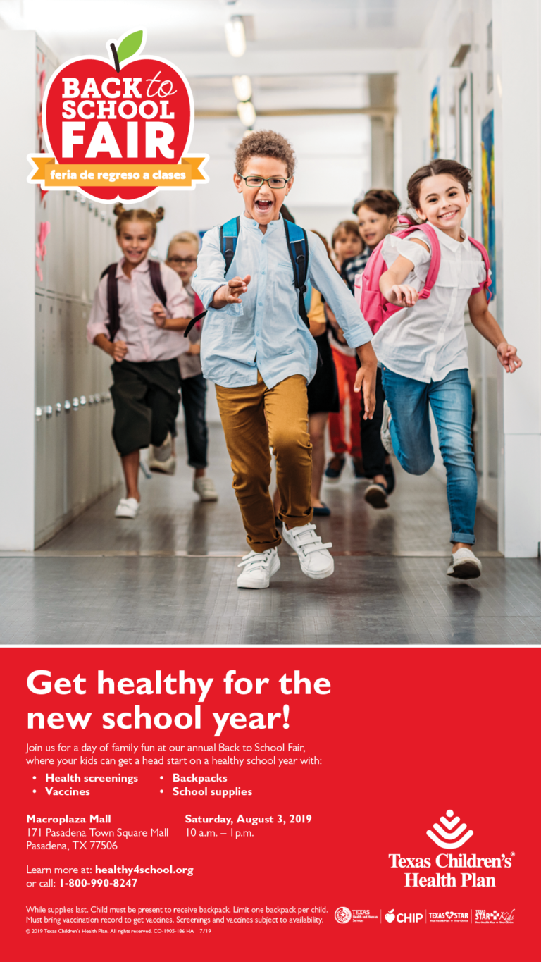 Texas Children's Health Plan Back to School